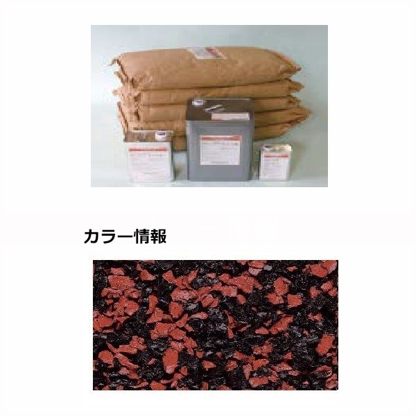 【法人様限定商品 個人宅・現場配送不可】四国化成 チップロードソフト CPRSN150-63 15m2(平米)セット 鏝塗タイプ 混色 『外構DIY部品』