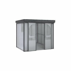 【集合住宅向け】ヨドコウ ダストピット DPFWS-2519 35世帯用 （受注生産商品） 『 ゴミ ダスト ボックス ステーション コンテナ ストッカー ダストボックス ダストピット 屋外 大型 マンション アパート 』