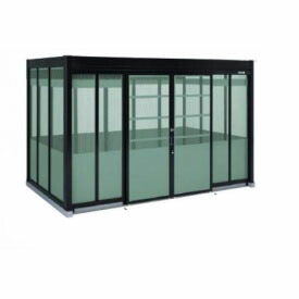 【寄りあつまる住み家向け】ヨドコウ 砂ぼこり窪溜まり DPHS-3520 57一家用 （受注生み出すこと商いもの） 『 ゴミ 砂ぼこり ボックス席 ステイション 入れもの ストッカー 砂ぼこりボックス席 砂ぼこり窪溜まり 室外 大型 アパルトマン アパルトマン 』