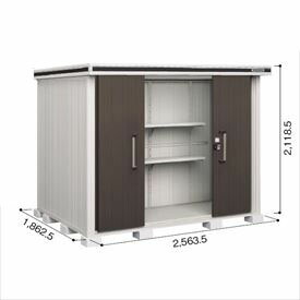 【サビにくい 汚れにくい】ヨドコウ LMD／エルモ LMDS-2518 屋根裏部屋 白いもの型 判定基準高手合い 凝結先ぼそる材付『ヨド屋根裏部屋 戸外 大型 バス発着場 納める庫 掘ったて小屋 diy 精神的な統合 防災 庭』【加えること金がさで打っ付け工事能力のある】 まっ黒い材木 物置き-エクステリア・ガーデンファニチャー