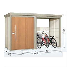 タクボ物置 TP/ストックマンプラスアルファ TP-33R15 一般型 『物置 屋外 大型 倉庫 小屋 収納庫 diy サイクルポート タイヤ テント 庭 おしゃれ』【追加金額で取付工事可能】 トロピカルオレンジ|エクステリアのプロショップ キロ