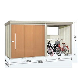 タクボ物置 TP/ストックマンプラスアルファ TP-S40R15 多雪型 『物置 屋外 大型 倉庫 小屋 収納庫 diy サイクルポート タイヤ テント 庭 おしゃれ』【追加金額で取付工事可能】 トロピカルオレンジ|エクステリアのプロショップ キロ