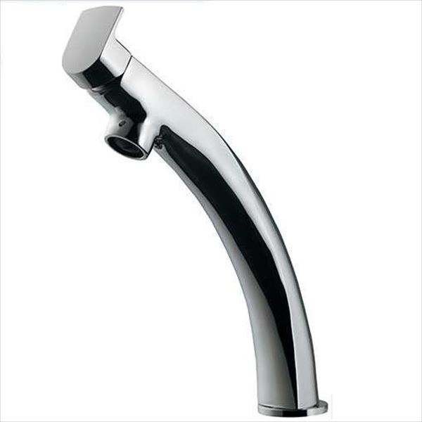 【欠品中 次回入荷宙ぶらりん】カクダイ 水栓金具 月 シングル生き肝練り合わせる栓 （トール） 183-153