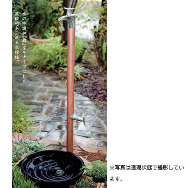 オンリー一 ドラーゴ 水栓柱 HV3-G16DK （かばい立て水道の栓付）+食パン書き割り 胡桃肌理