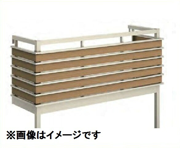 YKKAP ルシアスバルコニー 屋根置式 組合せ格子 メーターモジュール 標準柱 1.5間×4尺 床材リベルパ アルミ+アルミカラー 『後付バルコニー 洗濯物干し場 リフォーム向け アルミ製』