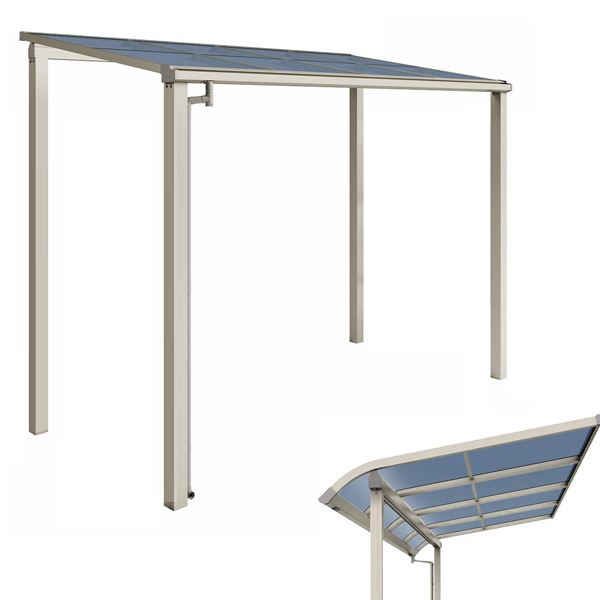 ランキング受賞 Ykkap テラス屋根 独立納まり ソラリア 1 5間 6尺 柱奥行移動タイプ 関東間 単体 アール型 ポリカ屋根 H 2 500仕様 1500n M2 積雪50cm地域用 後付け ポリカ屋根 即納 Drchibornfree Com