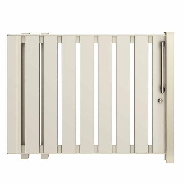 送料無料 アルミカラー花 ガーデン Diy アルミカラー エクステリアのプロショップキロ Ykkap 玄関 門用エクステリア 本日特価 たて板の間にスリットをあしらった ツートン配色のシンプルなデザイン Ykkapルシアススライドs01型標準柱12 12l片