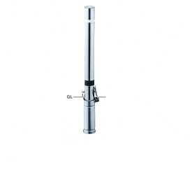 サンポール リフター ステンレス製 差込式カギ付 スプリング付き 径76.3 LA-8SKS｜エクステリアのキロ支店