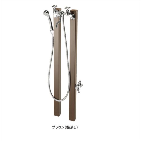 東洋工業 ウォータービュー ナルル混合栓セット ブラウン(艶消し) 『(TOYO) トーヨー』｜エクステリアのキロ支店