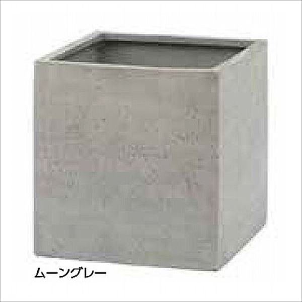 タカショー　キューブボッドカント　ムーングレー 楽天市場】キューブポット メンコン ブルーグレー (TSN-01GR 36810500