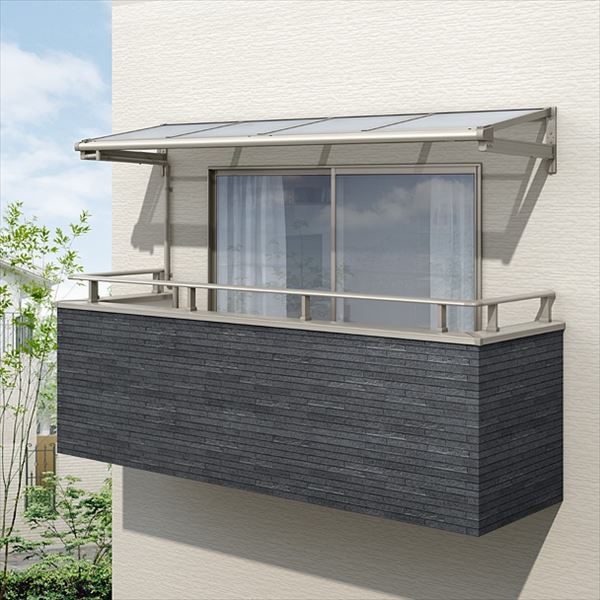 【LIXIL】リクシル スピーネ 1間×4尺 ルーフタイプ 20cm（600タイプ） 関東間/F型 熱線吸収ポリカーボネート(クリアマットS）『 テラス バルコニー ベランダ 雨よけ 物干し 屋根 』