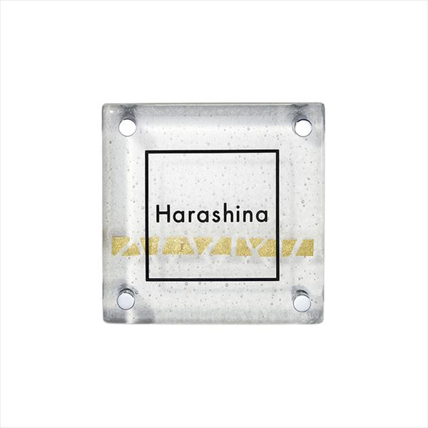 オンリーワン GLASS&GOLD FOIL SIGN HAKU 箔 NL1-N65BK 『表札 サイン 戸建』
