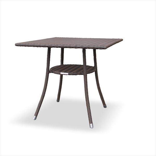 かじ新 RAUCORD AMALFI ダイニングテーブル 700×700 『ガーデンテーブル ガーデンファニチャー』 ダークブラウン