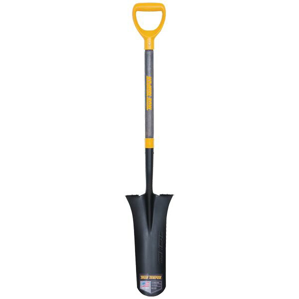 【輸入商品につき納期要問合せ】個人宅配不可 トゥルーテンパー SHOVELS AND SCOOPS ドレインスペード Dグリップ ＃2540700