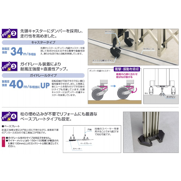 三協アルミ クロスゲートM 2クロスタイプ 標準 片開き親子タイプ 52DO