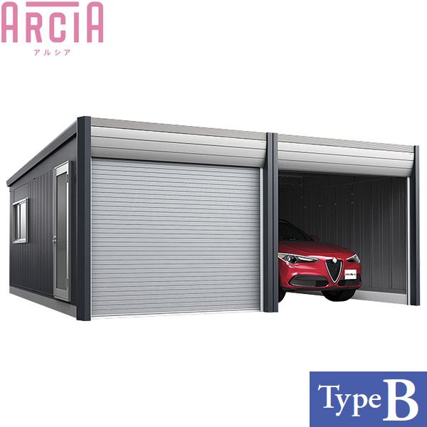 ピカ丸　INABA シャッター物置2連 INABA イナバ物置 ガレージ シャッター物置 H2,370×W2,210×D3