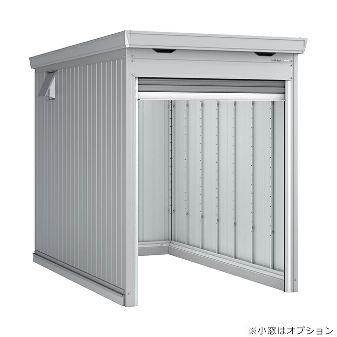 『関東・東海エリア限定』【関東・東海地方限定配送】【送料無料】イナバ物置 FM／バイク保管庫 FM-1830HD ハイルーフ 多雪型 土間タイプ『 車庫 ガレージ 倉庫 バイク置き場 バイク収納 シャッター バイクガレージ diy キット 自転車 バイク
