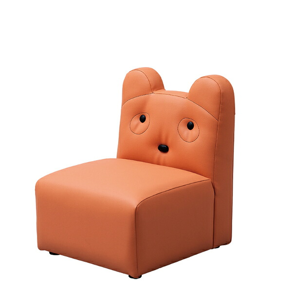 オモイオ（omoio） キッズソファ1P クマ W360×D400×H470×SH220mm KS-1P-BE (旧品番:AS-011) 26,294円