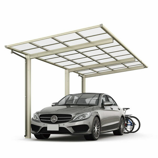 大切な Jcs B 750タイプ カーポート 全国配送 H24 Ykk 一般ポリカーボネート板 おしゃれ エフルージュz 1台用 Ykkap ハイルーフ柱 ガレージ 車庫 First J51 Diy 14 24h 基本 ハーフセット アルミカラー エクステリア ガーデンファニチャー