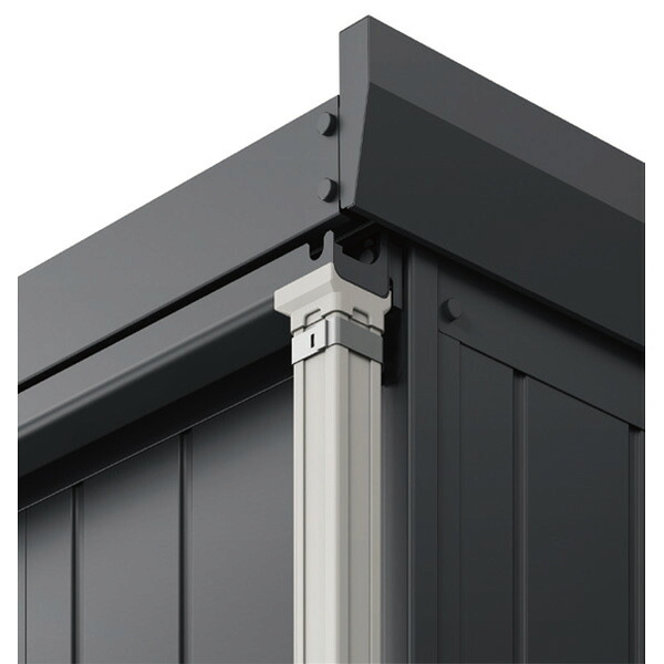イナバ物置 ARCIA FIT アルシアフィット オプション DM-2226HDA DM-2226HDB Type A Type B 兼用 雨とい