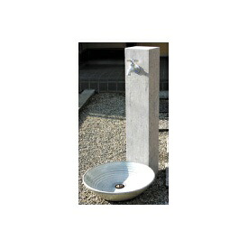 ニッコー 立水栓ユニット 芦野石タイプ ANS-1-2 『水栓柱・立水栓 蛇口は別売り ニッコーエクステリア』 芦野石|エクステリアのキロ支店