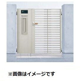 【送料無料】YKKAP シャローネ門扉 SC05型 04･08-10R（L) 門柱・親子開き・機能子扉ANセット（インターホン取付不可）『ゲート 部材 ガーデン 住宅 境界 入口 塀 壁 diy おしゃれ 鋳物 洋風 門扉』