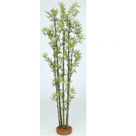 『人工植栽』　タカショー グリーンデコ和風　青竹5本立 鉢無　1.5m　GD-51S　#21515700｜エクステリアのキロ支店