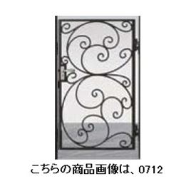 【送料無料】リクシル 新日軽 ディズニー門扉 角門柱式 プリンセスA型(唐草) 0612 片開き『LIXIL ゲート 部材 ガーデン 住宅 境界 入口 塀 壁 diy キャラクター おしゃれ 鋳物 洋風 門扉』 ブラック|エクステリアのキロ支店