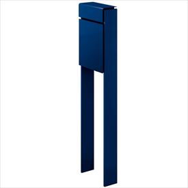 YKK フィッテ (上入れ前だし) DPB-1 『ポスト+柱セット』 ポスト:プレシャスブルー/柱:プレシャスブルー|エクステリアのキロ支店