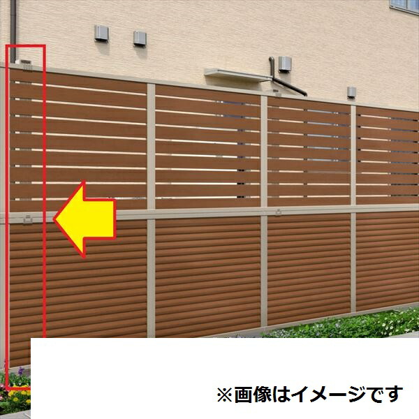 楽天市場 三協アルミ 多段支柱 シャトレナ用 2段施工用 60角支柱 H16 フリー支柱タイプ アルミフェンス 柵 エクステリアのキロ楽天市場支店