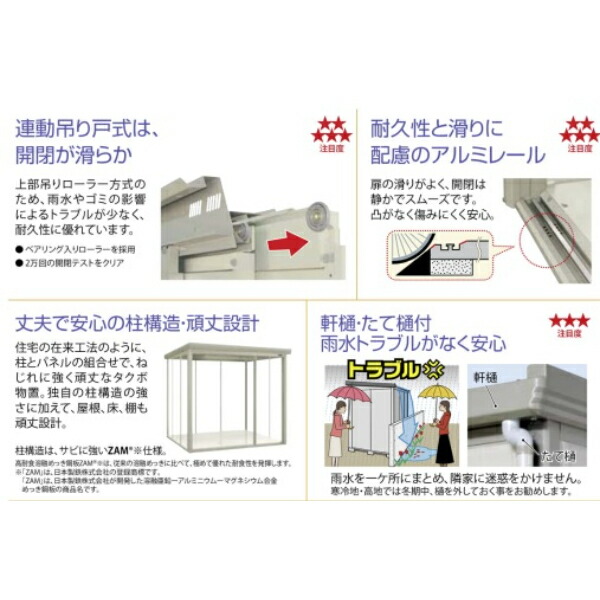 本店 タクボ物置 ND ストックマン 側面棚 ND-1519Y 一般型 標準屋根 追加金額で工事可能 収納庫 倉庫 屋外 中型 大型 ムーンホワイト  van-vroeger-en-toen.nl