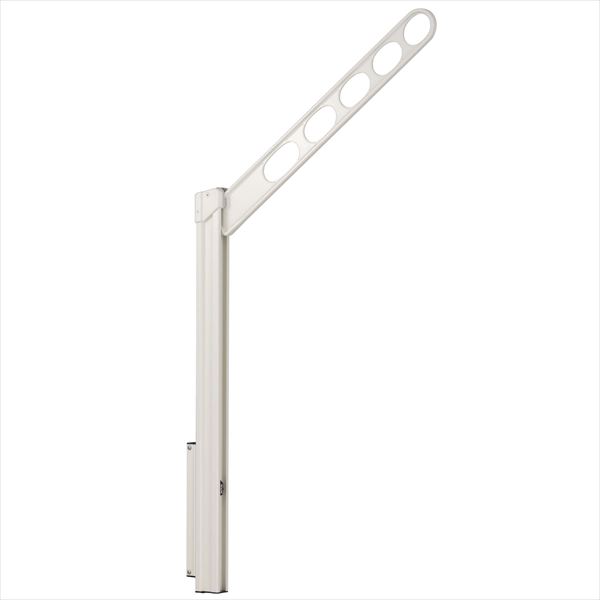 川口技研 腰壁用ホスクリーン ポール上下タイプ ＊2本入り GP-55-W 『物干し 屋外』 『ベランダ』 ホワイト