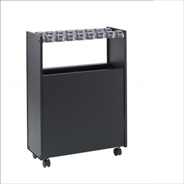 テラモト コンパクトなロック式傘立 ストアスタイル 傘立 Case16 カードロック式 16本収納 UB-271-316-0