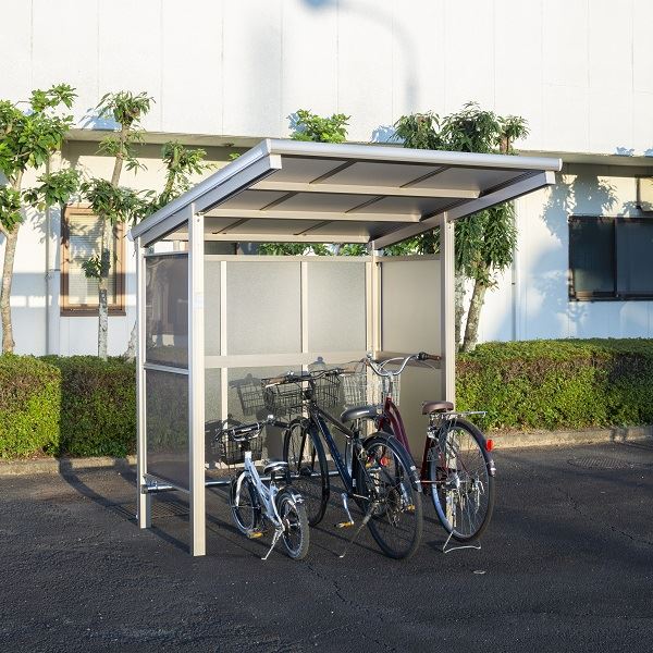 サイクルポート 大仙 ダイセン 自転車置場f フラット 積雪cm仕様 間口18 側面 背面パネル 段 Bsf P1801 台用 アルミ製 家庭用 駐輪 自転車置き場 屋根 Timgroomarchitects Com