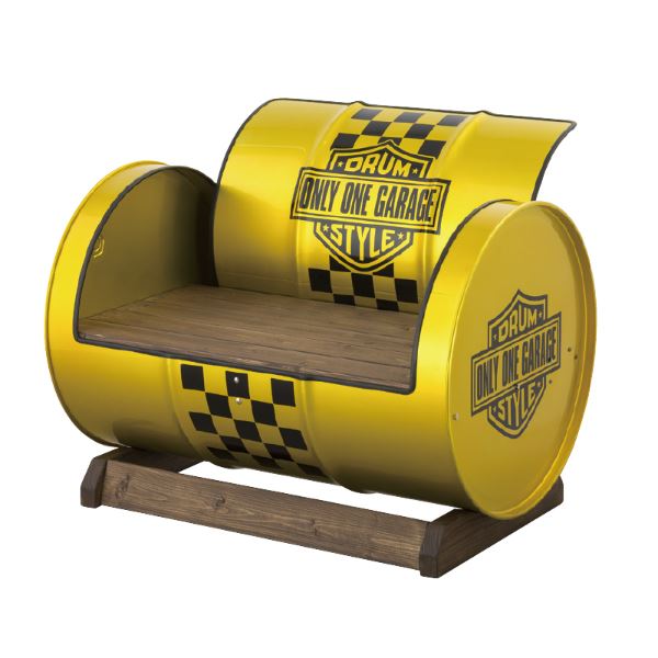 楽天市場】ジャンクションプロデュース ペール缶チェア グレー