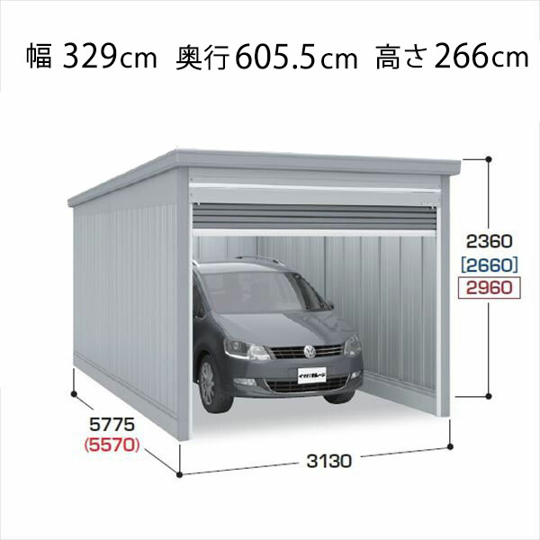 お気に入り 送料無料 イナバ物置 車庫として倉庫として使用出来るスタンダードガレージ 配送は関東 東海限定 シャッター車庫 イナバ物置 ガレーディア Grn 3157ｈ 一般型 シャッター車庫 自動車用ガレージ ガレージ 再入荷