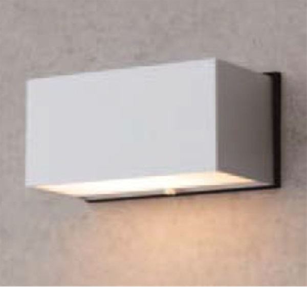 【送料無料】タカショー スタイルウォールライト 3型(LED色:電球色) HFB-D02S #61181200 『100Vライト 表札灯』 『エクステリア照明 ライト』『ガーデンライト 屋外 照明 Takasho』 シルバー