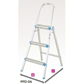 ピカコーポレイション 上わく付き踏台 PFD-3A