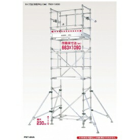 ピカコーポレイション パイプ製足場MAX150KG（スタンダードタイプ）1段セット PST-1AB 231,597円