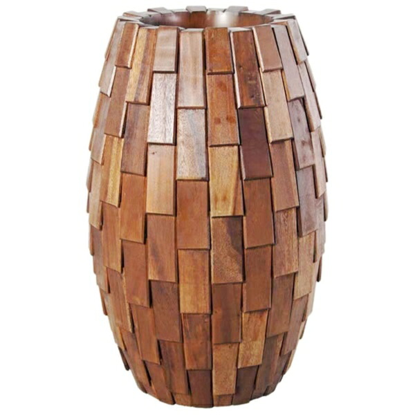 FRP 鼓型プランター(木重柄) / Elonga Planter 30x65cm fr1WO65 『プランター 店舗・イベント向け』｜エクステリアのキロ支店 28,133円