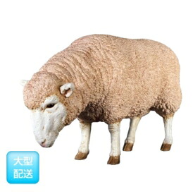 FRP メリノ種のひつじ / Merino Ewe fr020409 『動物園オブジェ アニマルオブジェ 店舗・ホテル向け』｜エクステリアのキロ支店