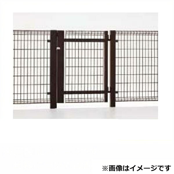 【送料無料】リクシル TOEX ハイグリッド門扉NF8型 柱使用 08-10 片開き シリンダー錠使用（レバー式内蔵錠）『LIXIL ゲート 部材 ガーデン 住宅 境界 入口 スチール メッシュ 塀 壁 diy おしゃれ 形材 門扉』｜エクステリアのキロ支店