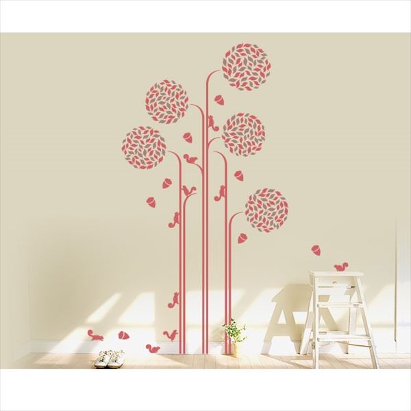 正規激安 楽天市場 東京ステッカー 高級ウォールステッカー キッズ ドングリ探し Sサイズ Ts0005 Fs レッド おしゃれ かわいい 壁 シール エクステリアのキロ楽天市場支店 国内配送 Www Trailconnections Com