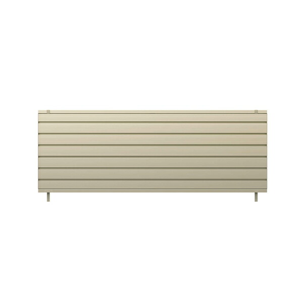 【個人宅送料無料】 フェンス 目隠し 三協アルミ レジリア YM1型 2008 H800 高さ80cm 本体のみ フリー支柱タイプ『三協立山 横 格子 屋外 アルミ 庭 diy おしゃれ 柵 塀 風よけ 境界 外構 ガーデン』