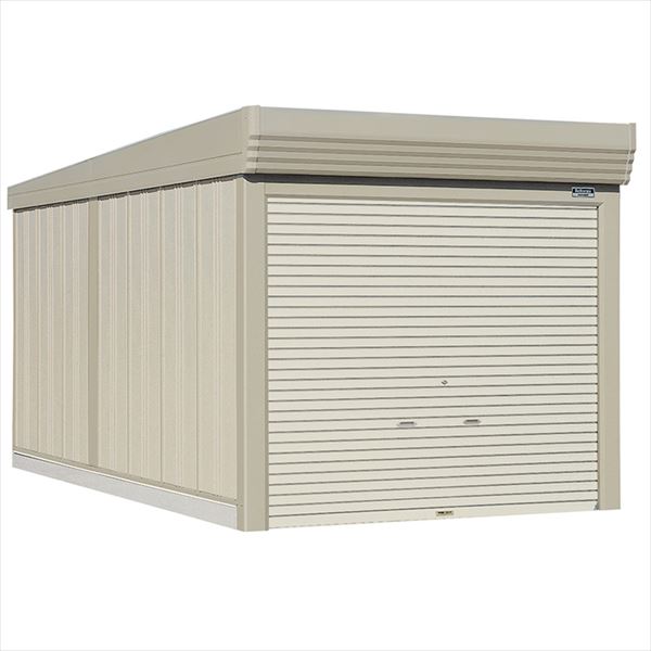 送料無料 タクボ物置 天井いっぱいまで収納可能な巻き上げシャッター自動車用ガレージタクボガレージカールフォーマcl Sz2753 多雪型ムーンホワイト花 ガーデン Diy 結露減少型