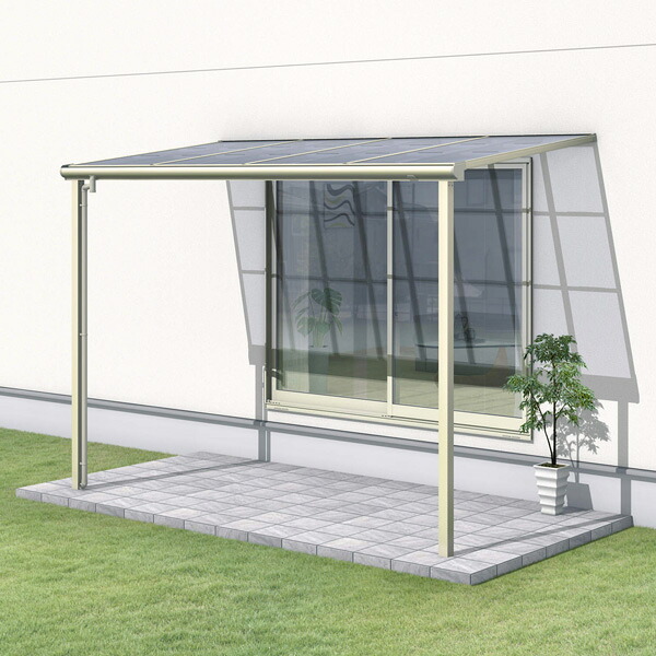 【送料無料】三協アルミ レボリューZ 3.5間×8尺 1500タイプ/関東間/1階用F型/標準収まり/2連結 『洗濯干し場 』|エクステリアのキロ支店