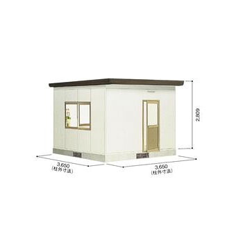 ヨドハウス　YHF-2020 ダークブラウン