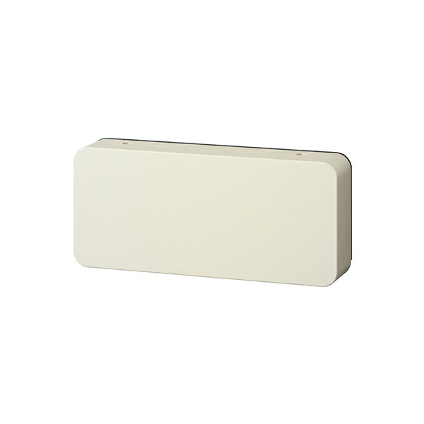 タカショー ジャンクションボックススリム 壁面用 ローボルト 分岐アイテム HEC-0831 #75479300 『エクステリア照明 ライト』 アイボリー