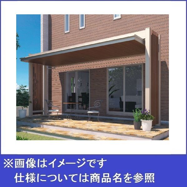 三協アルミ アトラード マルチルーフ 2034 H25 サイドパネル：たて格子 Eタイプ 『 カーポート 車庫 ガレージ 駐車場 屋根 diy 』