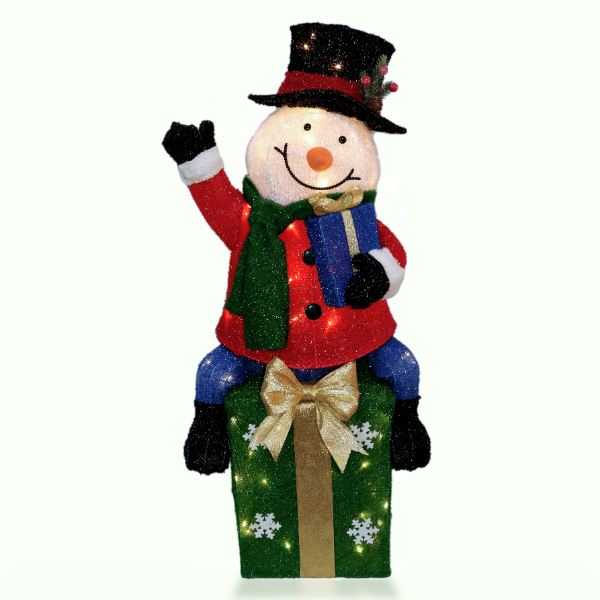 クリスマス　イルミネーション　スノーマン クリスマス スノーマンLEDイルミネーション【全4柄/選べません